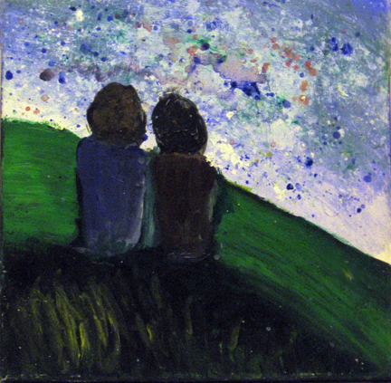Friends Starry Night